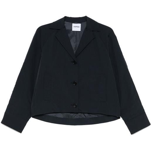 ASPESI giacca in twill - blu