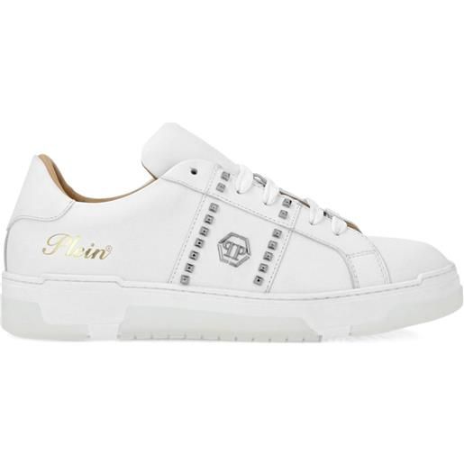 Philipp Plein sneakers in pelle - bianco