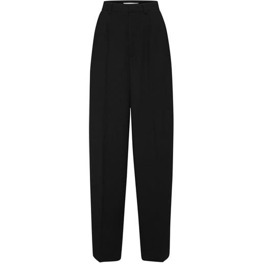 Philipp Plein pantaloni dame dritti - nero