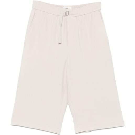 AMI Paris shorts con logo - toni neutri
