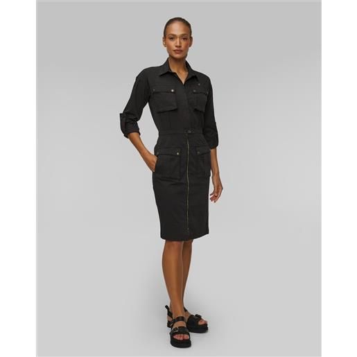 Aeronautica Militare abito bodycon nero da donna Aeronautica Militare