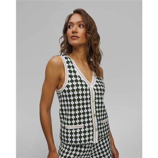 The Upside gilet in maglia da donna The Upside portobello watson crochet vest