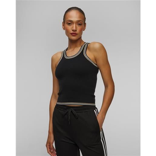 The Upside top nero da donna The Upside mimi knit tank