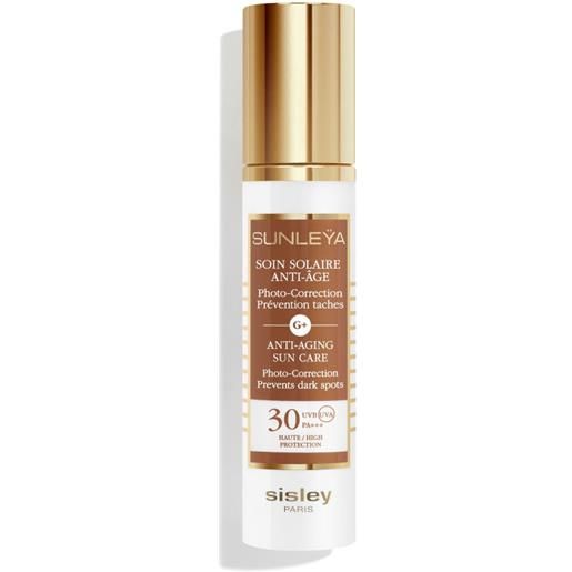 Sisley soin solaire anti-âge spf30 50 ml protezione solare anti-età previene e corregge - spf30