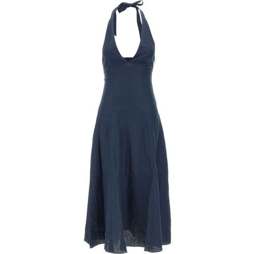Faithfull the Brand abito marais in lino - blu