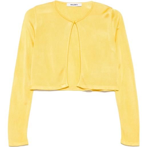 Antonino Valenti cardigan giselle - giallo