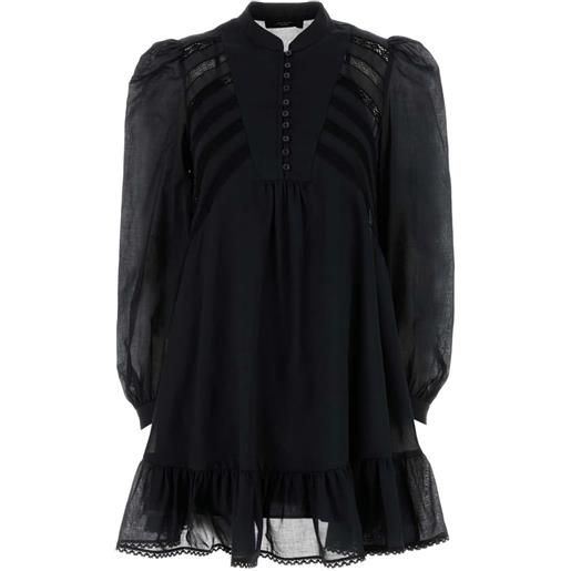 Weekend Max Mara abito corto asteri - nero