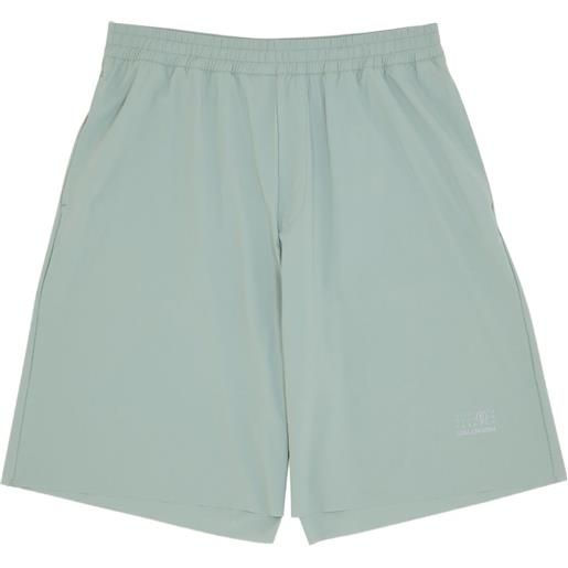 MM6 Maison Margiela X Salomon x salomon shorts con grafica numerica - blu