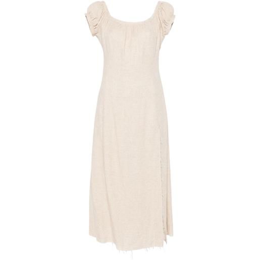 Elena Velez abito midi - toni neutri