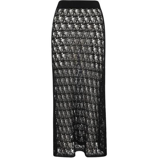 Roberto Collina gonna punk - nero