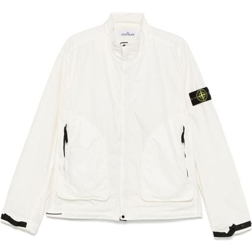 Stone Island giacca con motivo compass - bianco