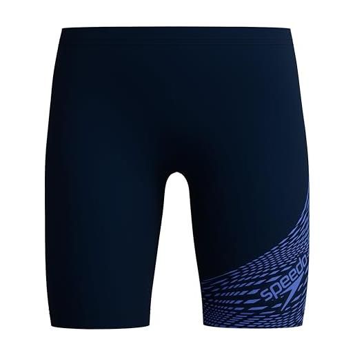 Speedo medley logo jammer per bambino, cobalt pop, 5 années-6 années