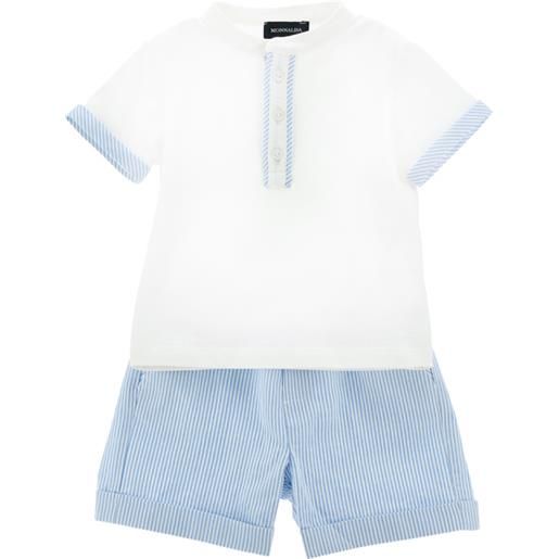 Monnalisa set camicia coreana e calzoncini