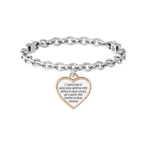 KIDULT - bracciale donna - l'amicizia è una sola anima. . . - 732080