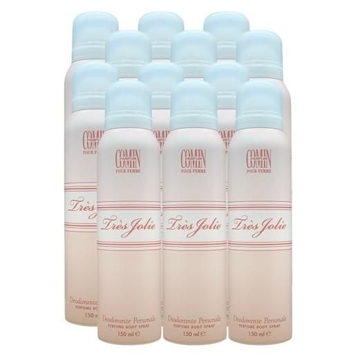 FEI FAN deodorante spray donna, très jolie 150ml (12 spray)