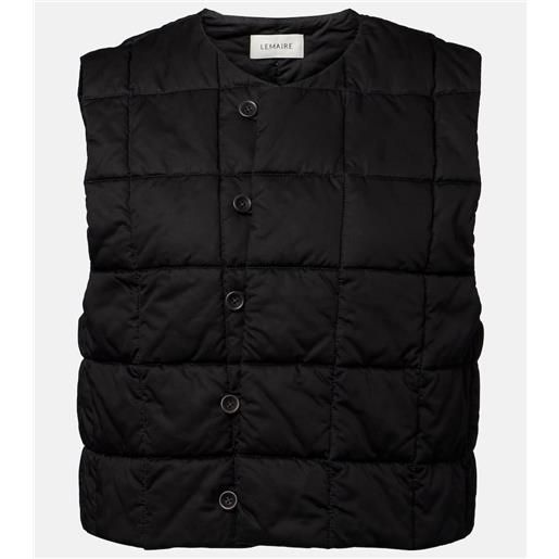 Lemaire gilet imbottito in cotone