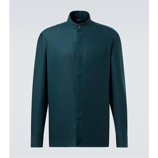 Zegna camicia in lino