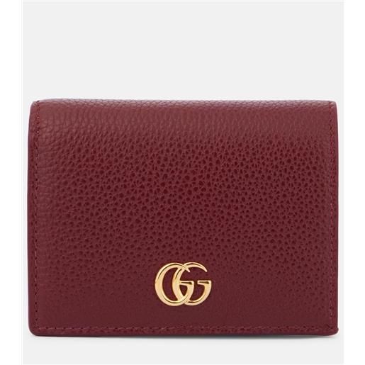 Gucci portafoglio gg marmont mini in pelle