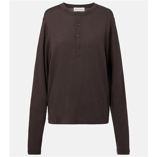 Extreme Cashmere camicia nâ°370 herman in cotone e cashmere