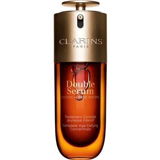 Clarins double serum 75 ml siero anti-età per una pelle luminosa e compatta