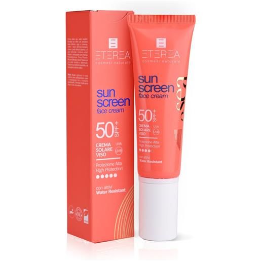 Eterea Cosmesi Naturale sun screen face cream 50+ spf