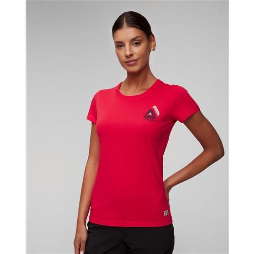 Dolomite t-shirt rossa da donna Dolomite gard g ss