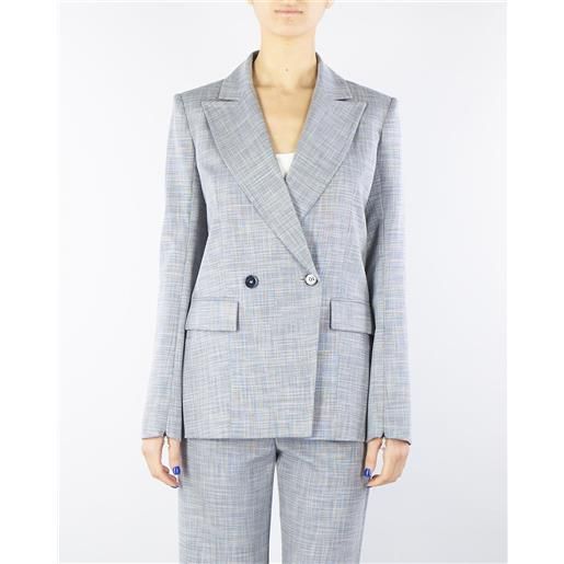 PATRIZIA PEPE giacca blu-bianco doppio petto \essential\""