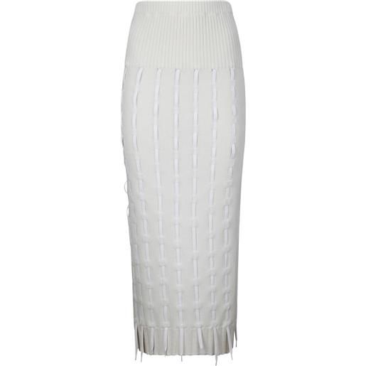 INSTITUTION gonna midi a coste - bianco