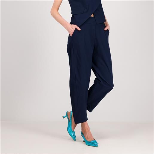 Lucrezia Sciortino pantaloni balloon in tessuto super-strecht