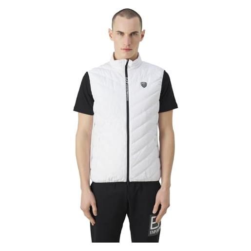 EA7 emporio armani gilet uomo packable premium shield 8npq02pne1z 8057767519735 - bianco xl