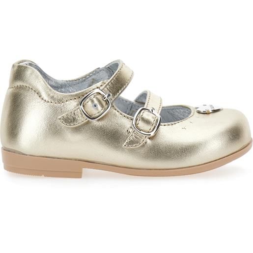 Monnalisa ballerine laminate con cinturini