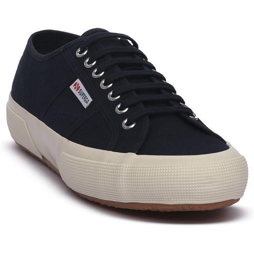 SUPERGA 2433 Workwear - Sneakers Unisex High-Top In Cotone Twill, Colore Nero, Autunno Inverno