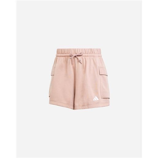 Adidas cargo w - pantaloncini - donna - marrone