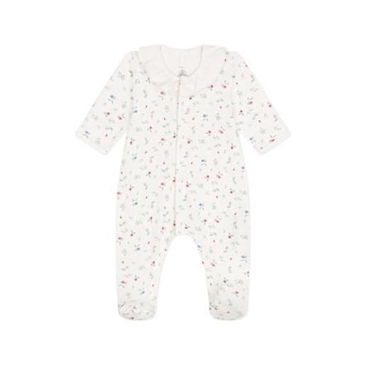 Petit Bateau Set Da 2 Pezzi Per Bimba 0-24 Mesi - Body E Pantaloncino/Pezza In Cotone Di Alta Qualità