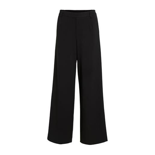 Vila vivarone hw wide pant - noos, nero, 48