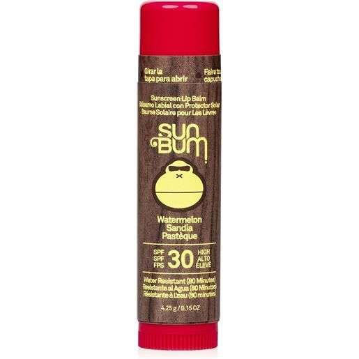 SUN BUM spf30 sunscreen lip balm - watermelon 4.25g - stick solare alta prot. 