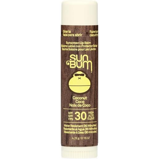 SUN BUM spf30 sunscreen lip balm - coconut 4.25g - stick solare alta prot. 