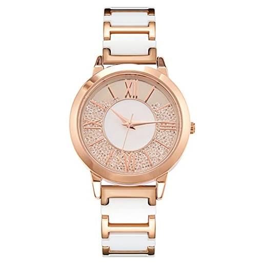 1 orologo da uomo d lusso n oro rosa, quadrante banco con scala d