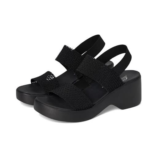 Skechers cali day - sandali con tacco da donna, white, 