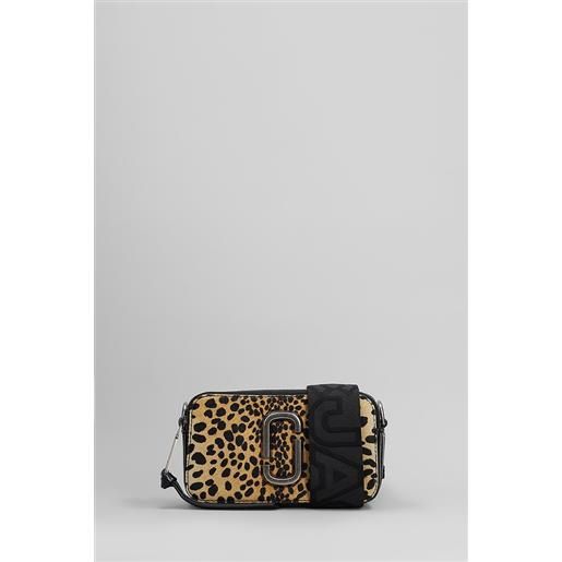 Marc Jacobs borsa a spalla the snapshot in pelle animalier