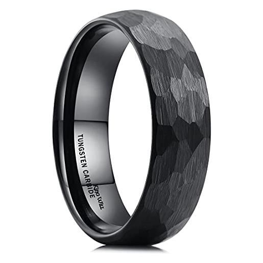 Fede Nuziale In Titanio Spazzolato Per Uomo E Donna, Fede Nuziale In Argento Lucido Per Lui E Per Lei, Regalo Di Anniversario E Compleanno Per Il Marito - Italia - Foto 10