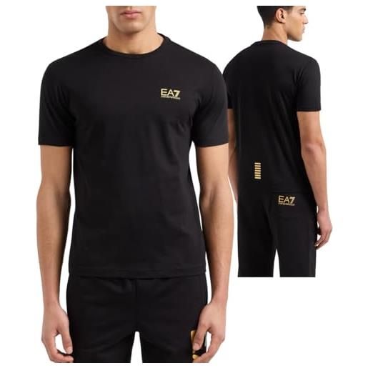 EA7 t-shirt uomo emporio armani black es25ea15 8npt25 m