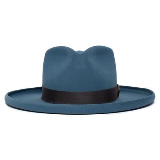 TAKOXIA cappello a cilindro vecchio stile occidentale a tesa larga per le donne uomo abbigliamento casual fedora occidentale uomo donna abbigliamento unisex