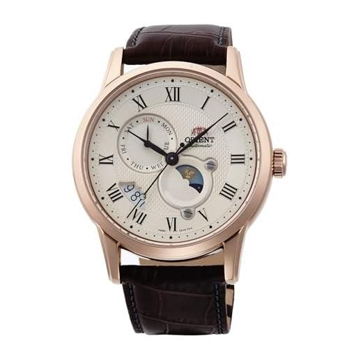 Orologio ORIENT Classic Sun & Moon RA-AS0101S Uomo Meccanico Acciaio