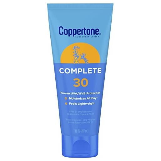 Coppertone complete sunscreen lotion, spf 30 sunscreen, 7 fl. Oz. 