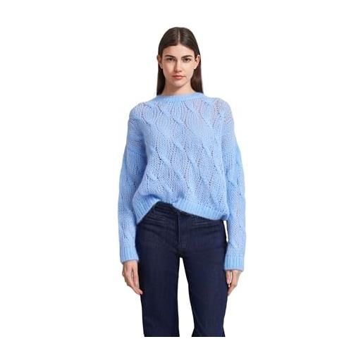 bugatti w9883-5445 maglione girocollo, blu-320, m donna