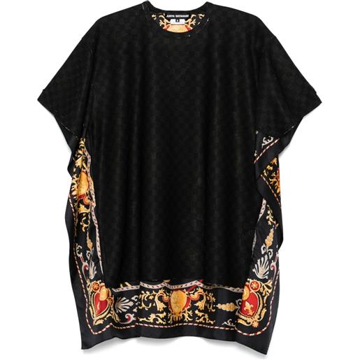 Junya Watanabe tunica lamé - nero