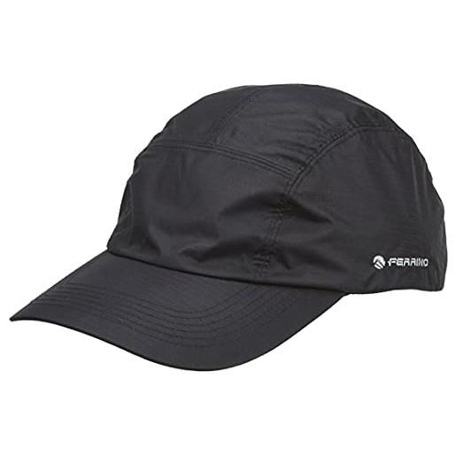 Ferrino rain, cappello con visiera unisex nero, m