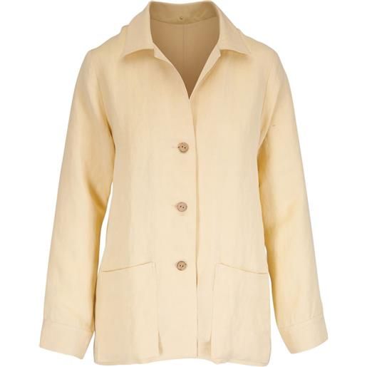 Peter Cohen giacca a maniche lunghe con bottoni - toni neutri