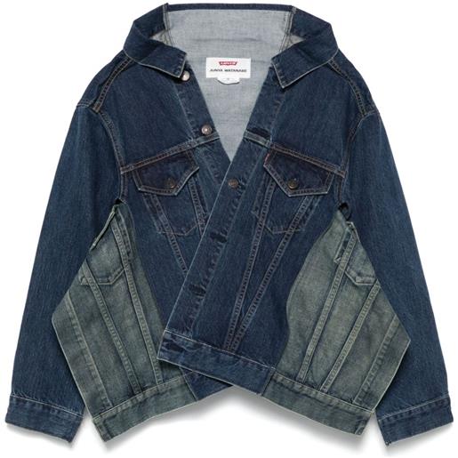 Junya Watanabe x levi's giacca denim - blu